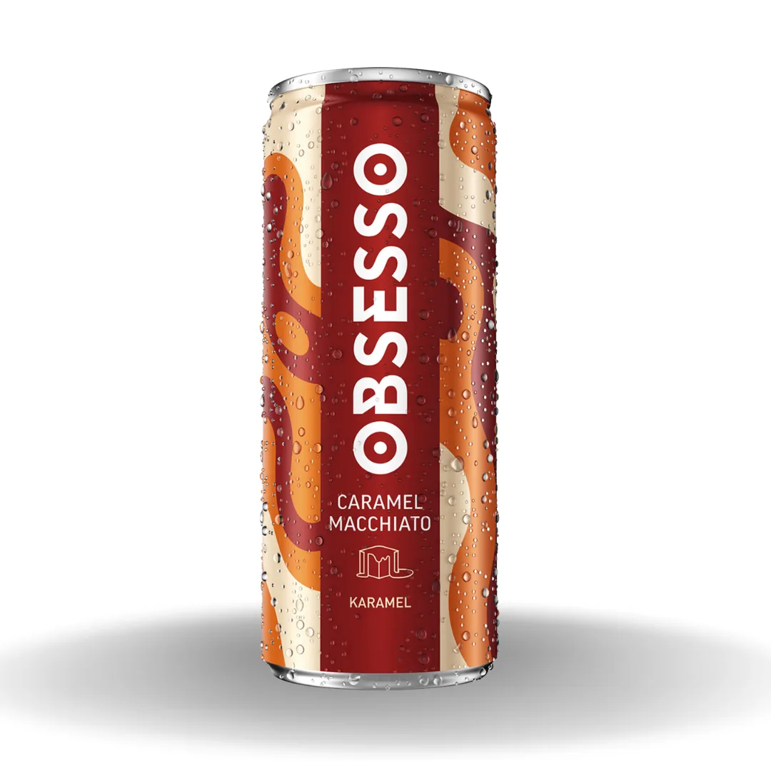 Dimes Obsesso Caramel Machiato Soğuk Kahve 250 Ml