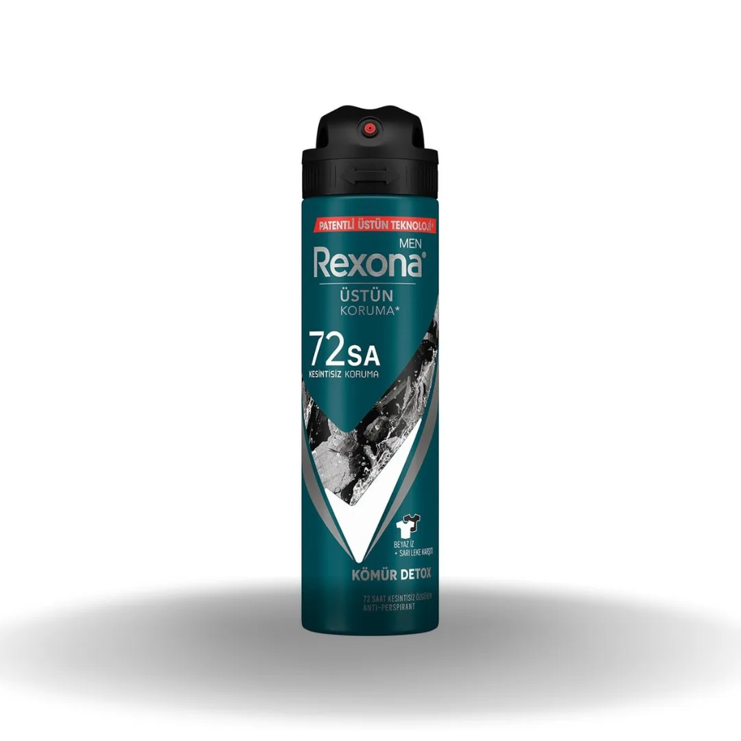 Rexona Men Advanced Charcoal Erkek Deodorant Sprey 150 Ml
