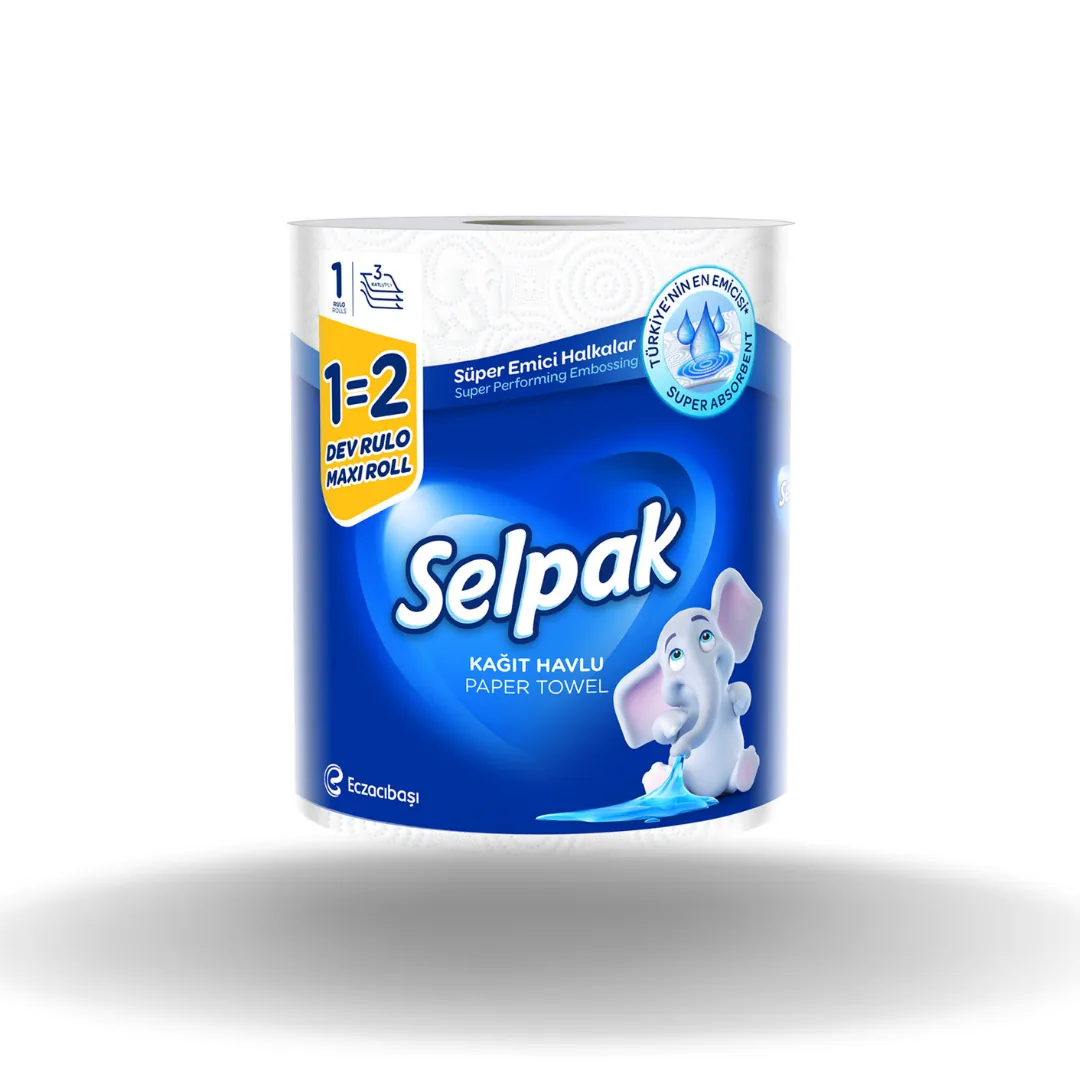 Selpak Havlu Dev Rulo 1=2