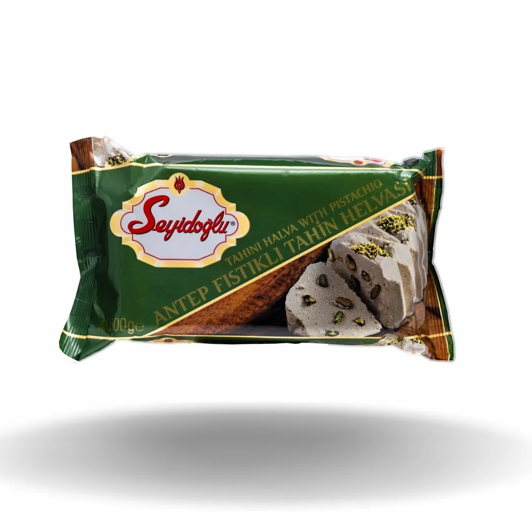 Seyidoğlu Antep Fıstıklı Tahin Helvası 500 Gr