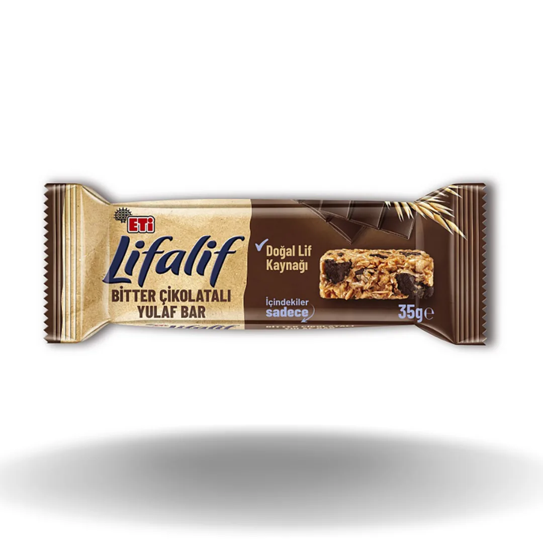 Eti Lifalif Bitter Çikolatalı Bar 35 Gr