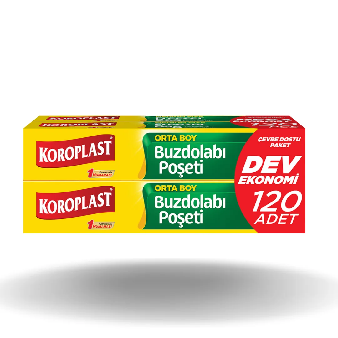 Koroplast Buzdolabı Poşeti Orta Dev Ekonomi 120'li