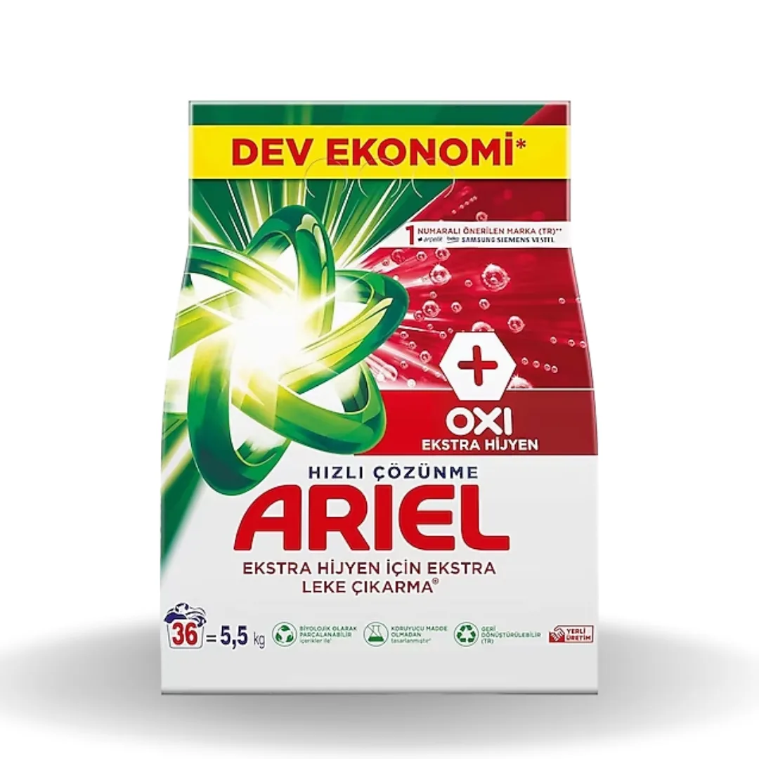 Ariel Oxi Extra Hijyen Beyazlar 5.5 Kg