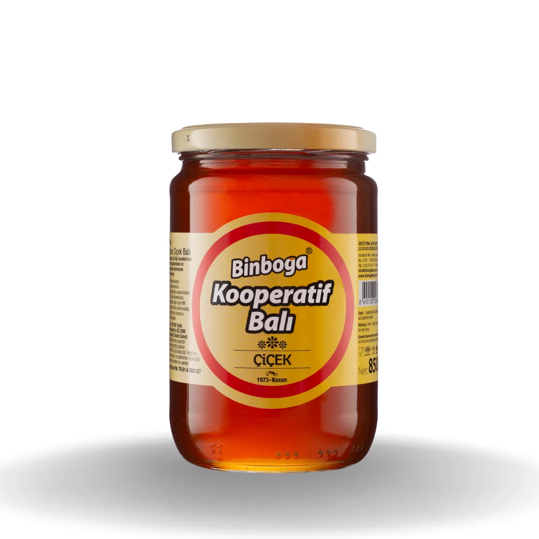 Binboğa Çiçek Balı Cam 850 Gr