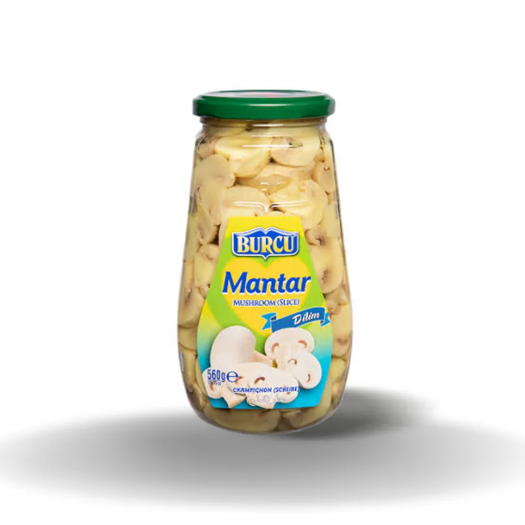 Burcu Mantar Konservesi (Dilimli) 560 Gr