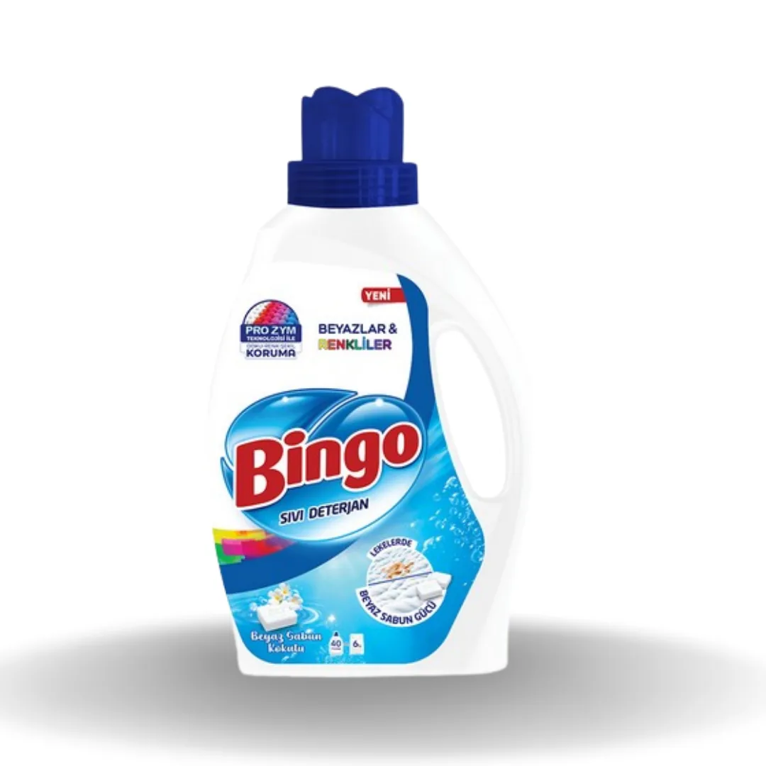 Bingo Sıvı Deterjan Beyaz Sabun 2600 Ml