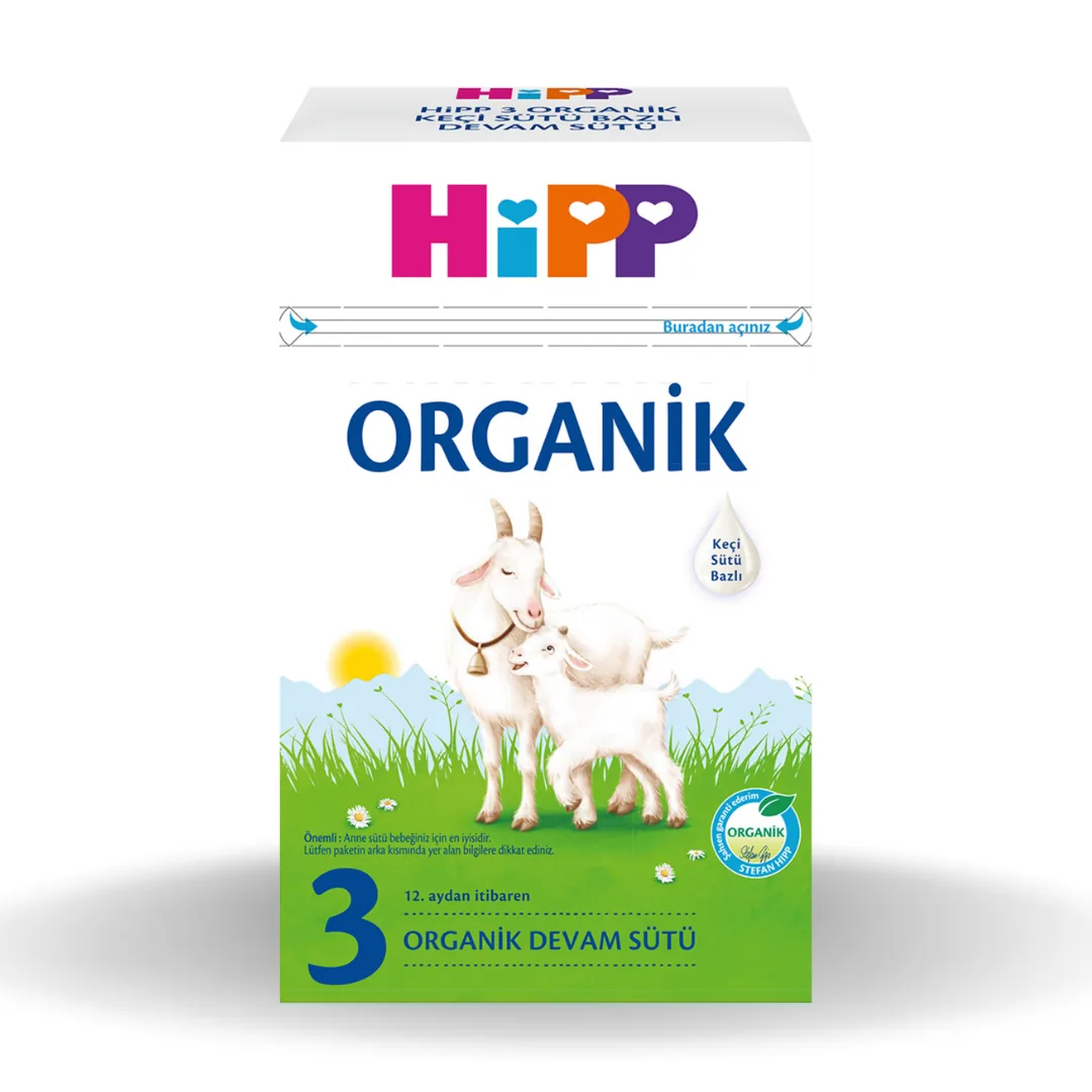 Hipp 3 Organik Keçi Sütü Bazlı Devam Sütü 400 Gr