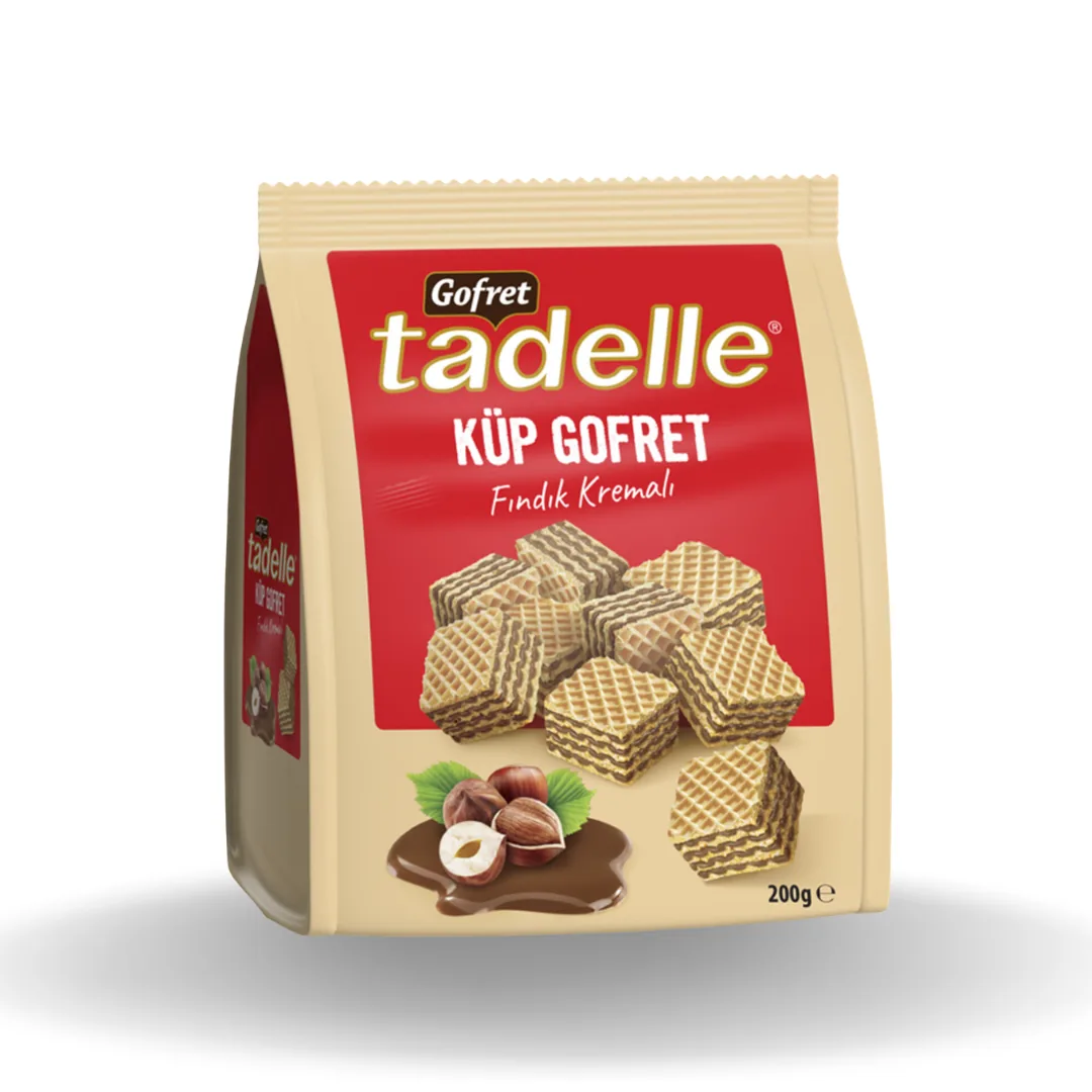 Tadelle Fındik Kremalı Küp Gofret 200 Gr
