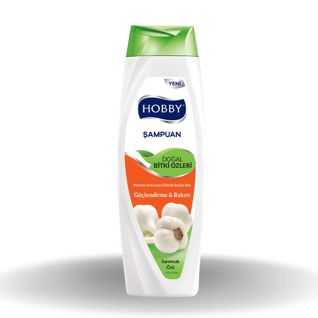 Hobby Sarımsak Özlü Doğal Şampuan 600 Ml