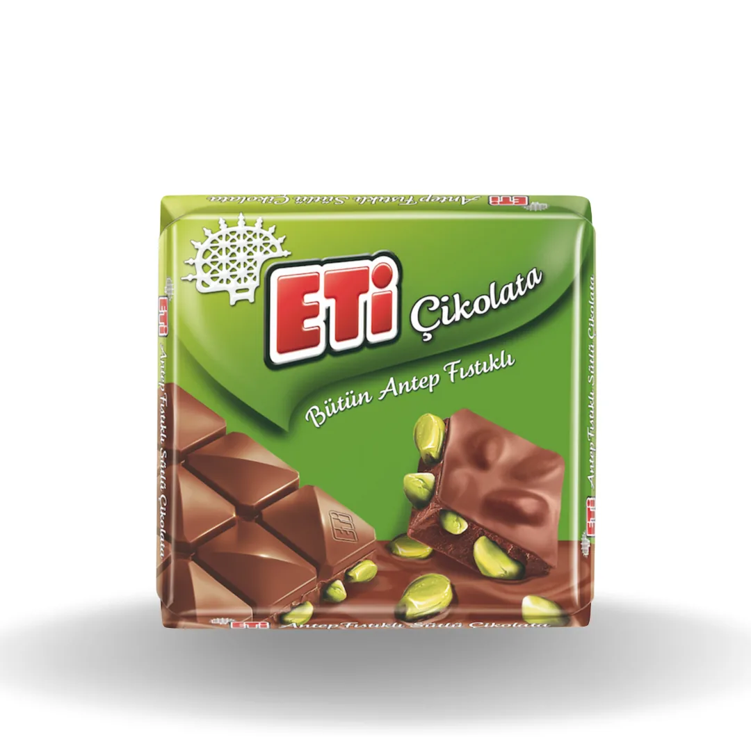 Eti Antep Fıstıklı Kare Çıkolata 60 Gr