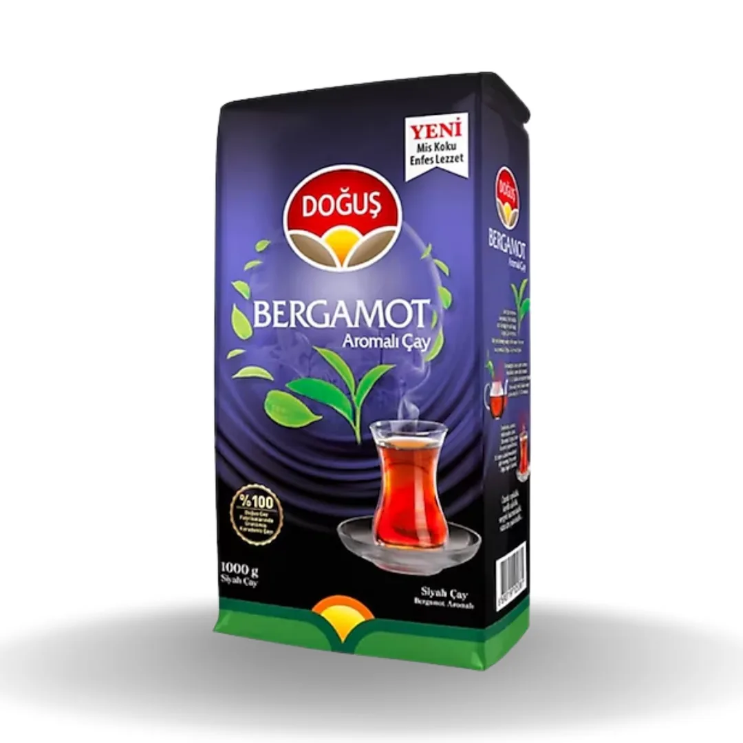 Doğuş Bergamot Aromalı Dökme Siyah Çay 1 Kg