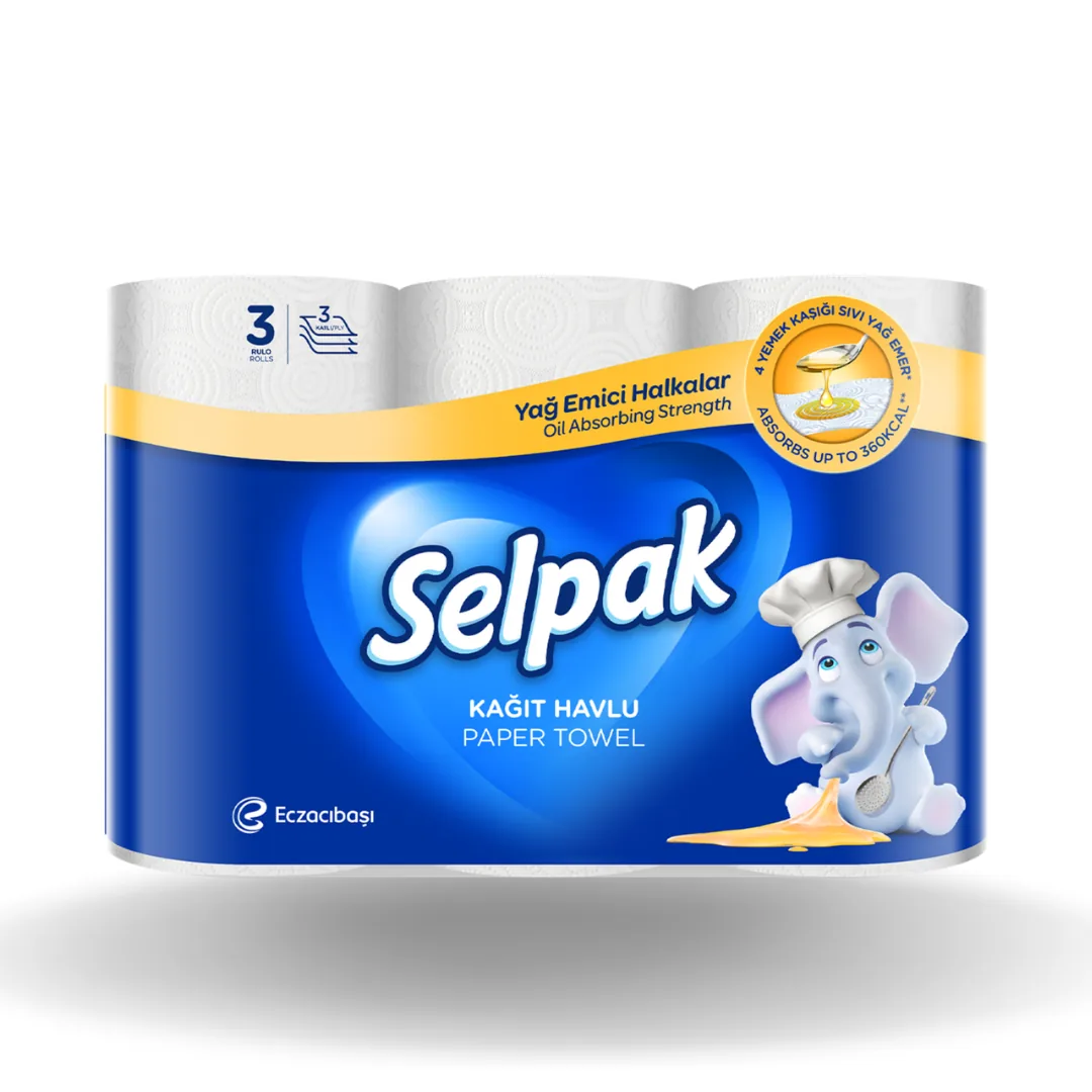 Selpak Kağıt Havlu 3'lu