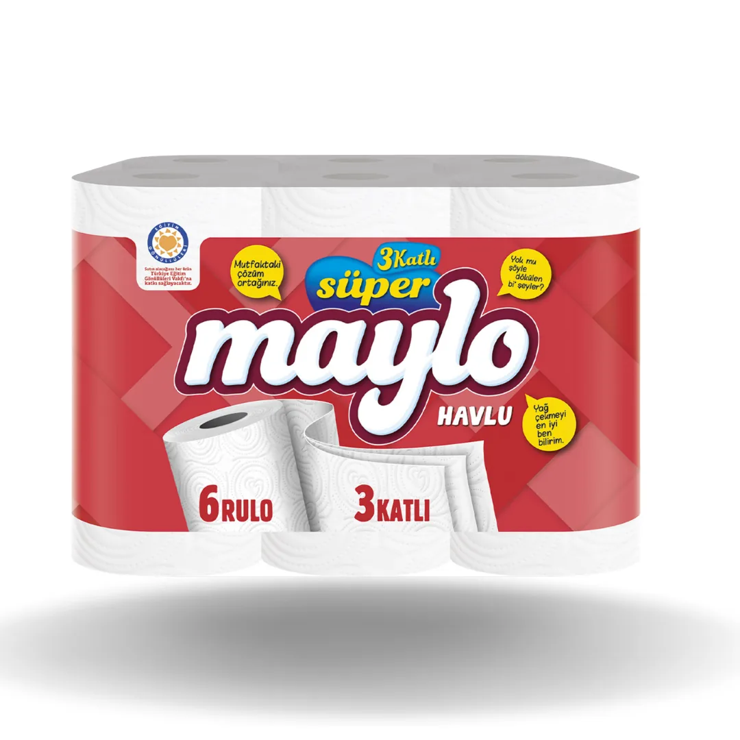 Maylo Kağıt Havlu 3 Katlı 6'll