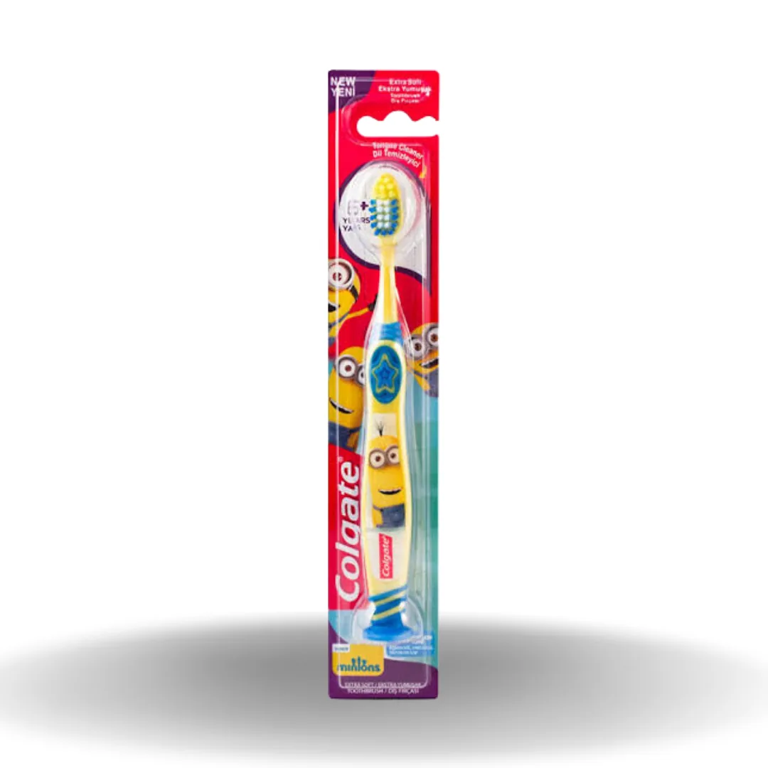 Colgate Diş Fırçası Extra Soft Minions 6 + Yaş