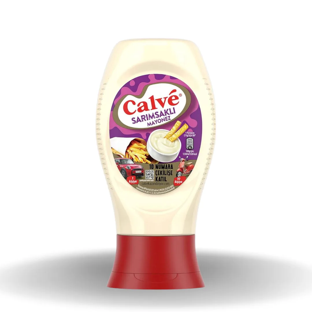 Calve Sarımsaklı Mayonez 245 G