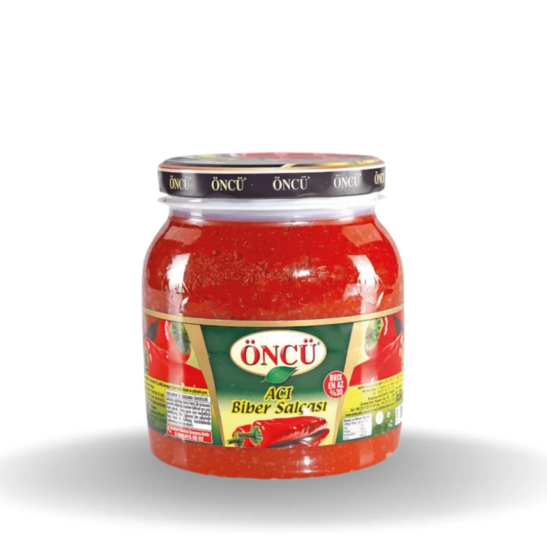 Öncü Acı Biber Salçası Pet Kavanoz 1650 G