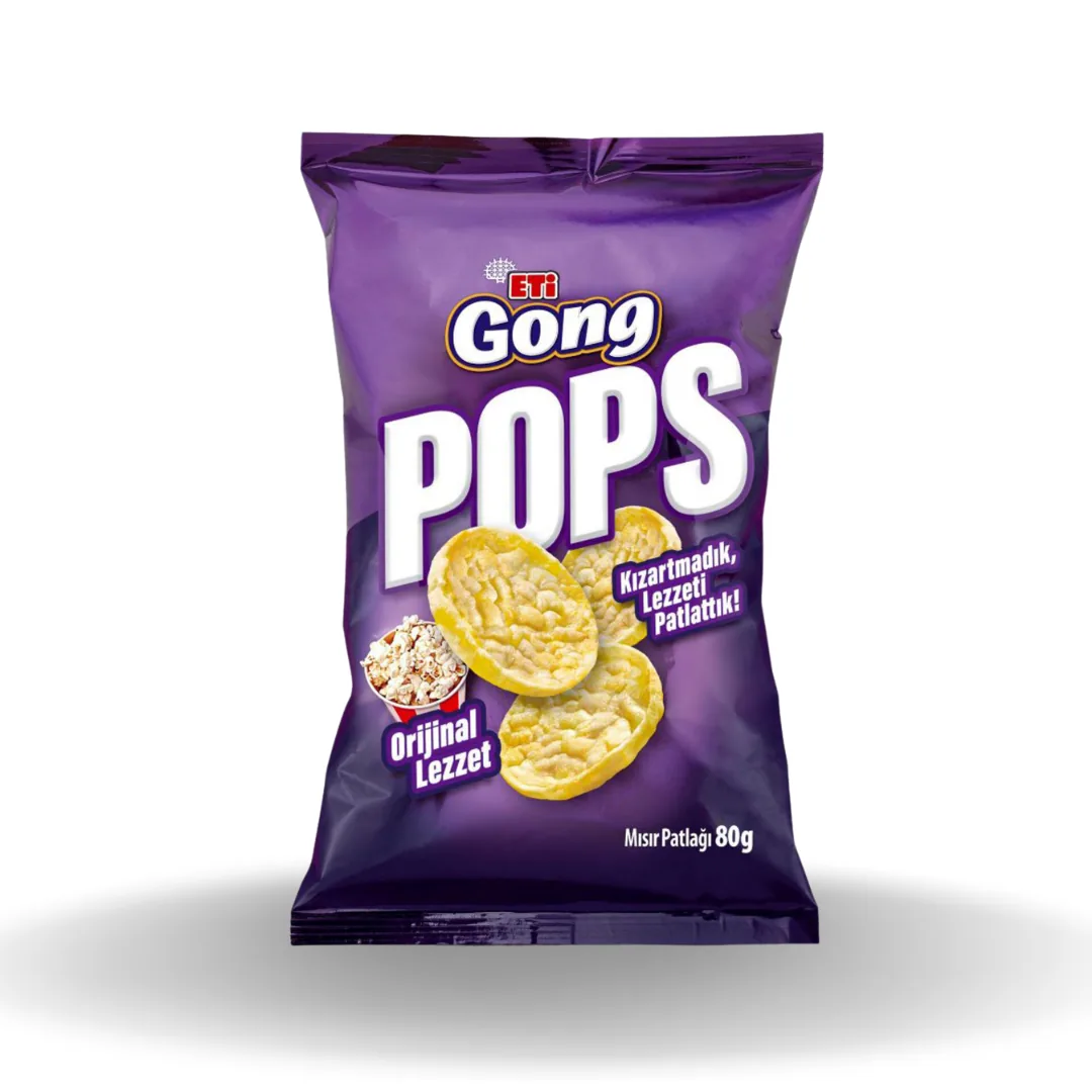 Eti Gong Pops Sade 80 Gr
