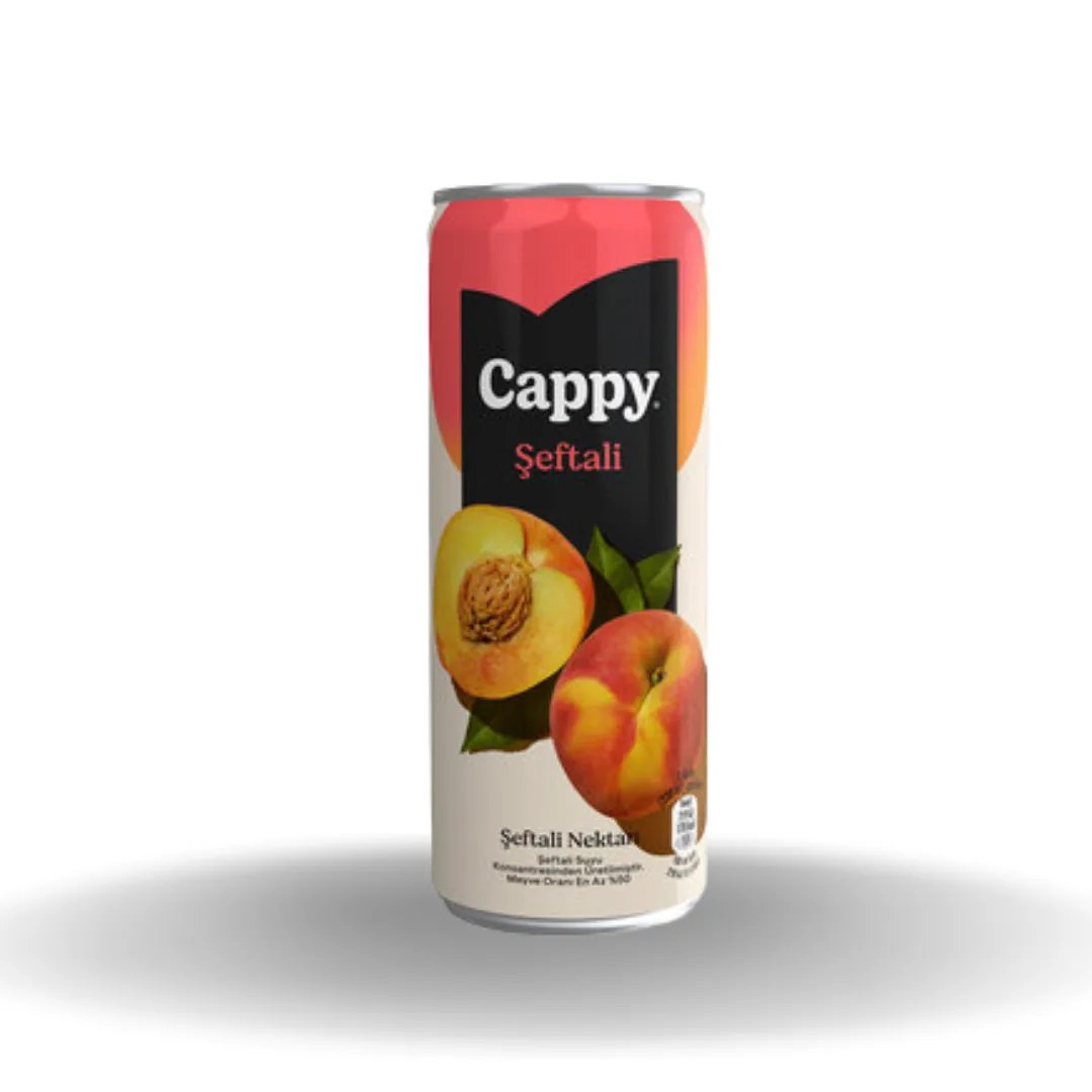 Cappy Nektar Şeftali Kutu 330 Ml