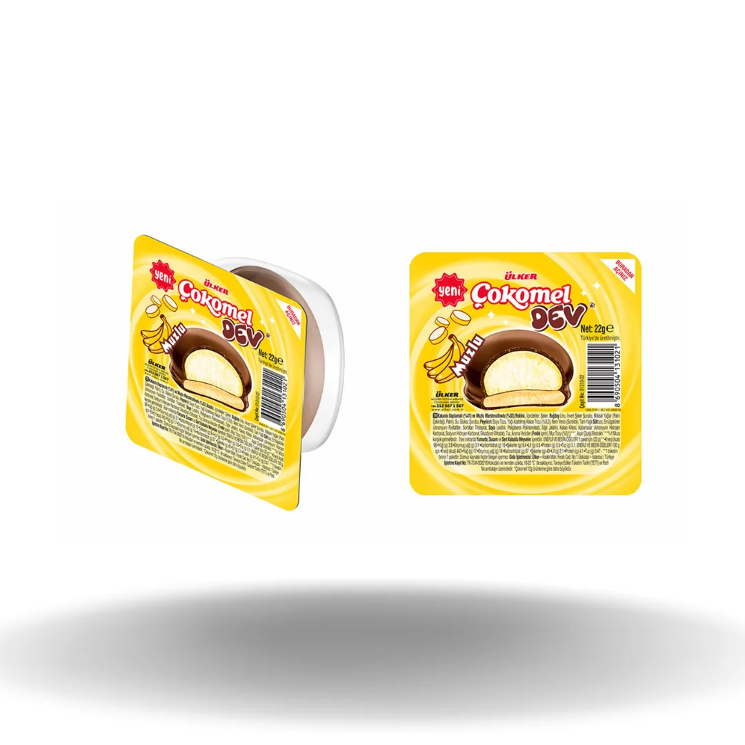 Ülker Çokomel Dev Muzlu 22 Gr