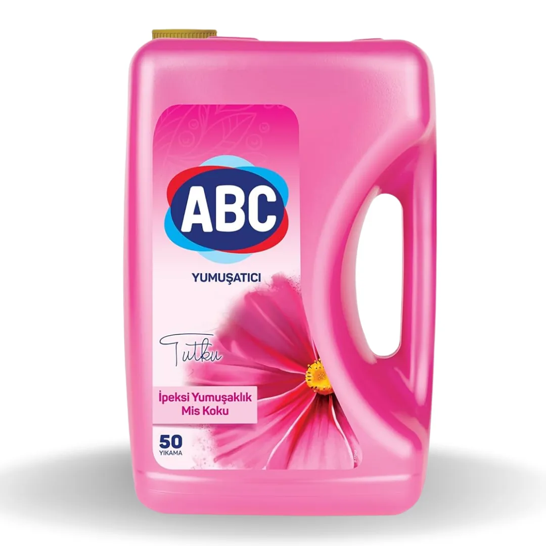 Abc Soft Tutku Çamaşır Yumuşatıcı (Pembe) 3 Lt
