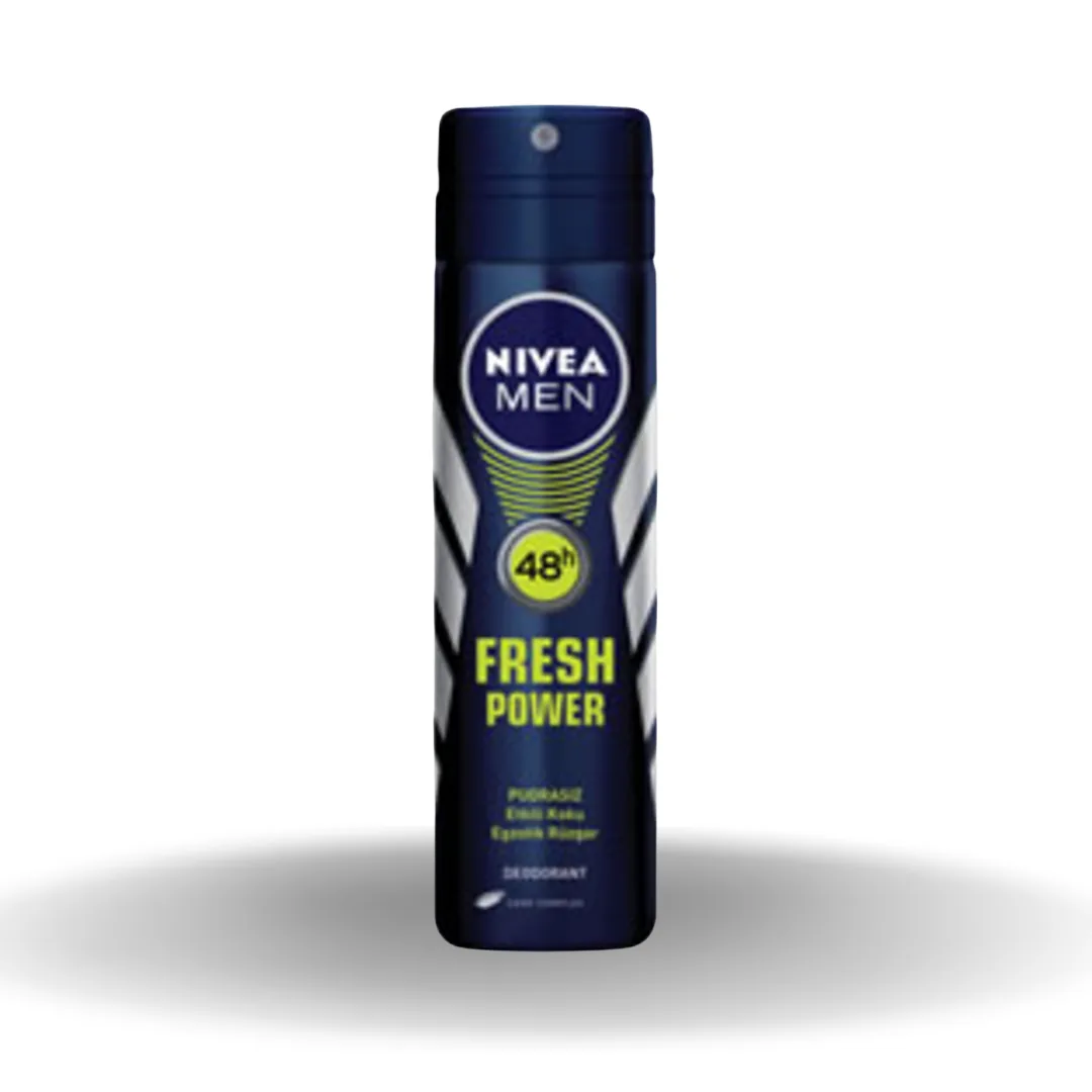 Nivea Deodorant Fresh Power Pudrasız Men 150 Ml