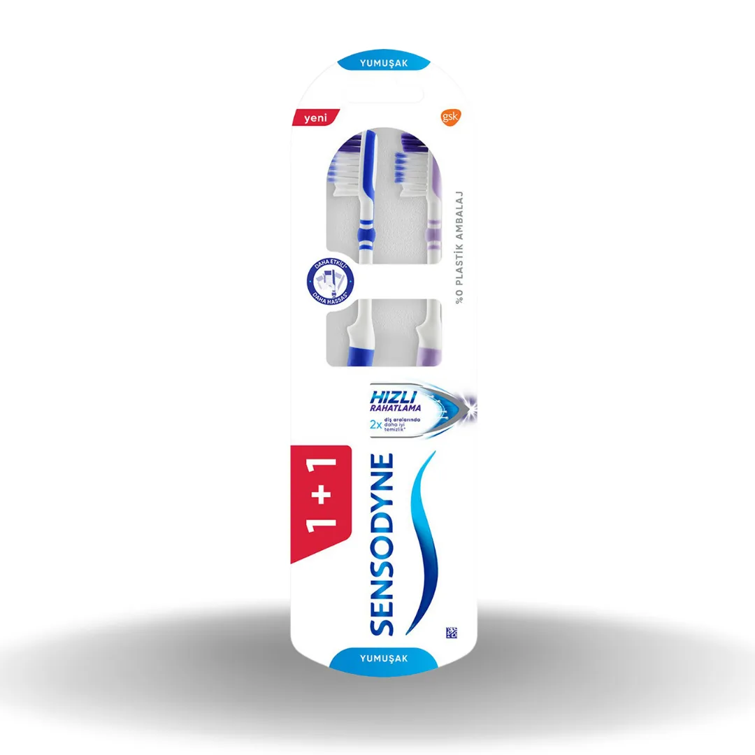 Sensodyne Hızlı Rahatlama Diş Fırçası 1+1