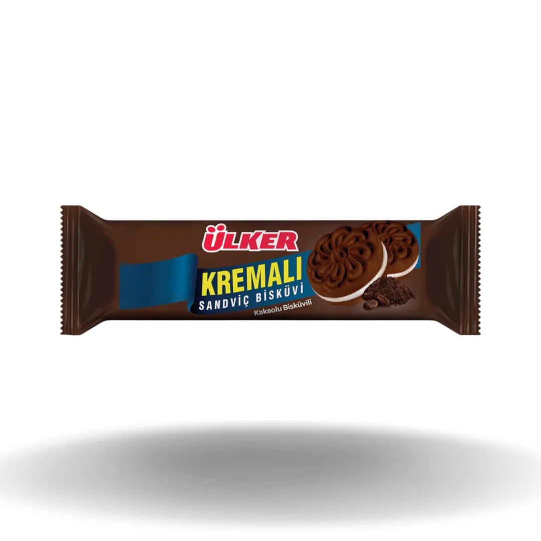 Ülker Kakaolu Kremalı Bisküvi 8 × 61 Gr