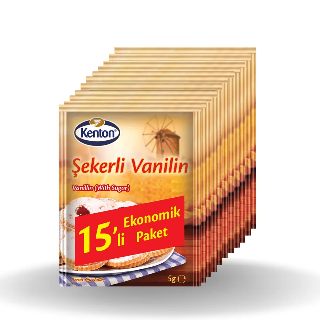 Kenton Şekerli Vanilin 15'li