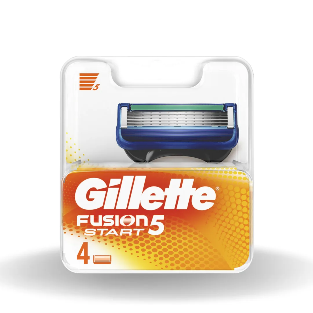Gillette Fusion Start Yedek Bıçak 4'Lü