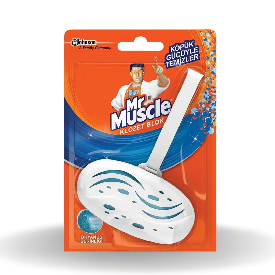 Mr.Muscle Klozet Blok Okyanus 40 Gr