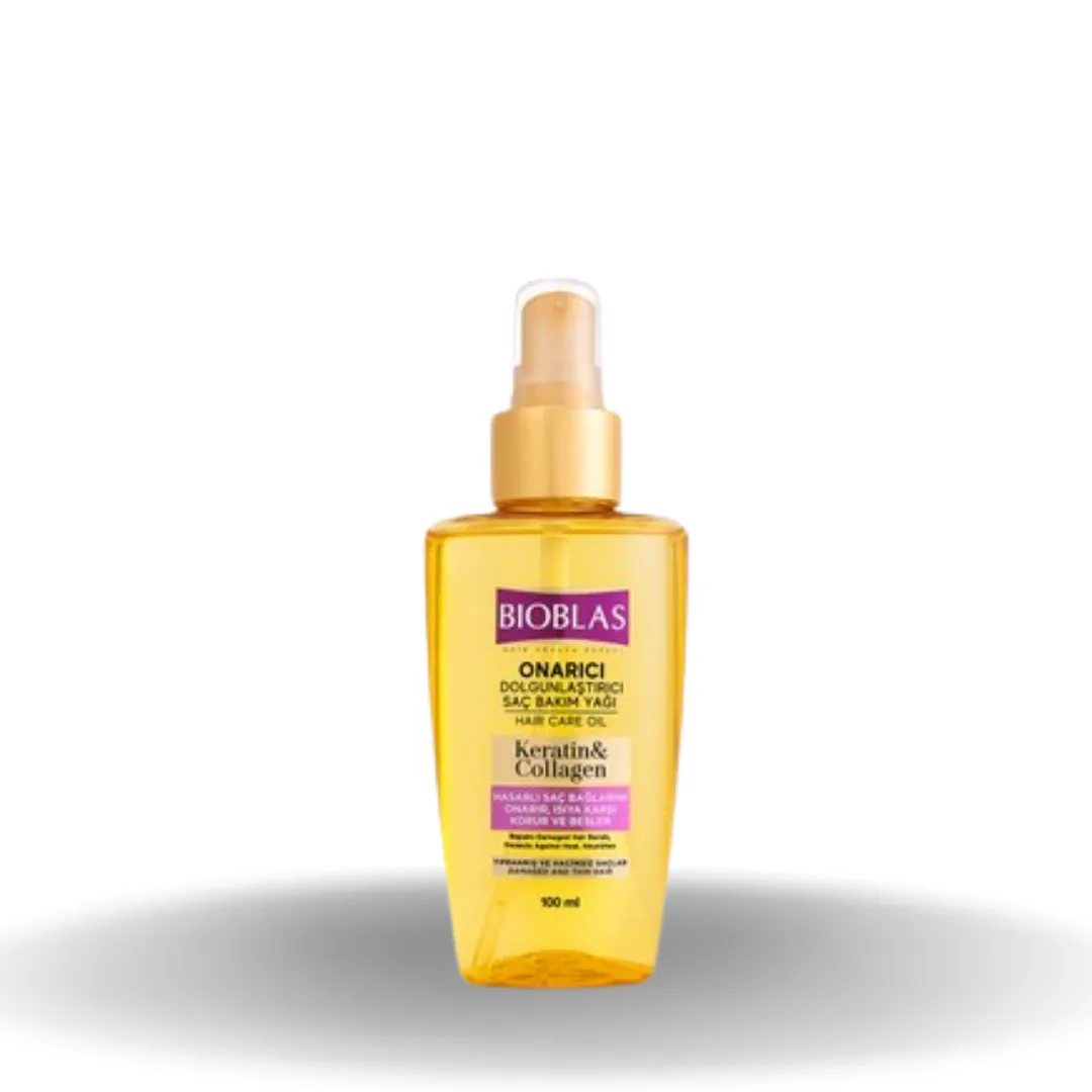 Bioblas Onarıcı ve Dolgunlaştırıcı Saç Bakım Yağı 100 ml