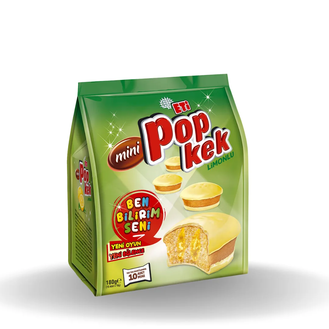 Eti Popkek Mini Limon 180 Gr