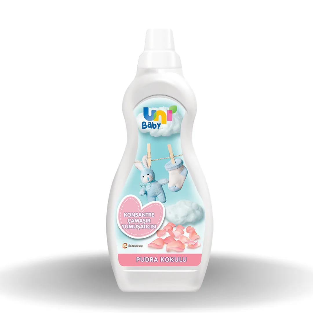 Uni Baby Pudra Kokulu Konsantre Çamaşır Yumuşatıcı 1200 Ml
