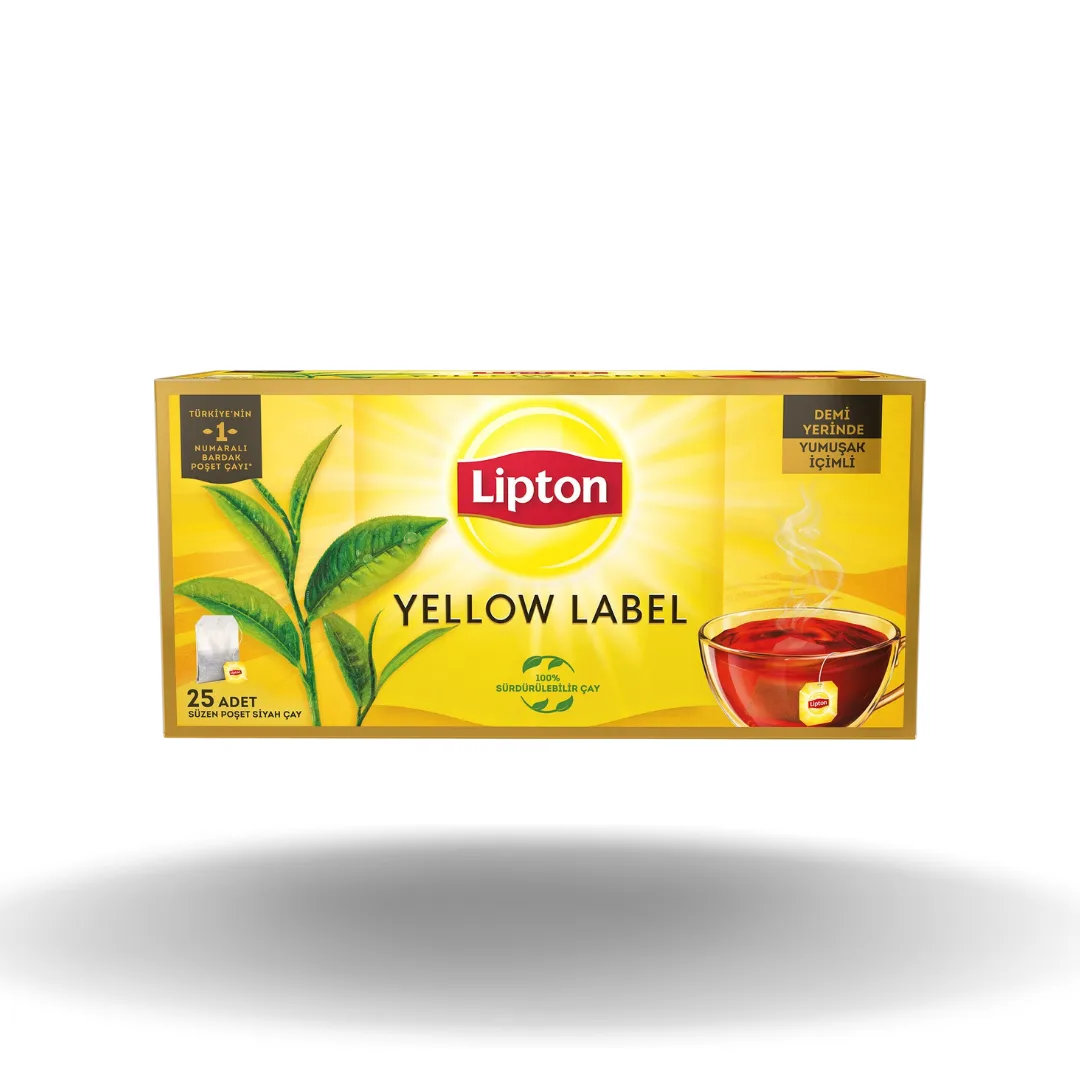 Lipton Yellow Label Bardak Poşet Çay 25’li 50 Gr