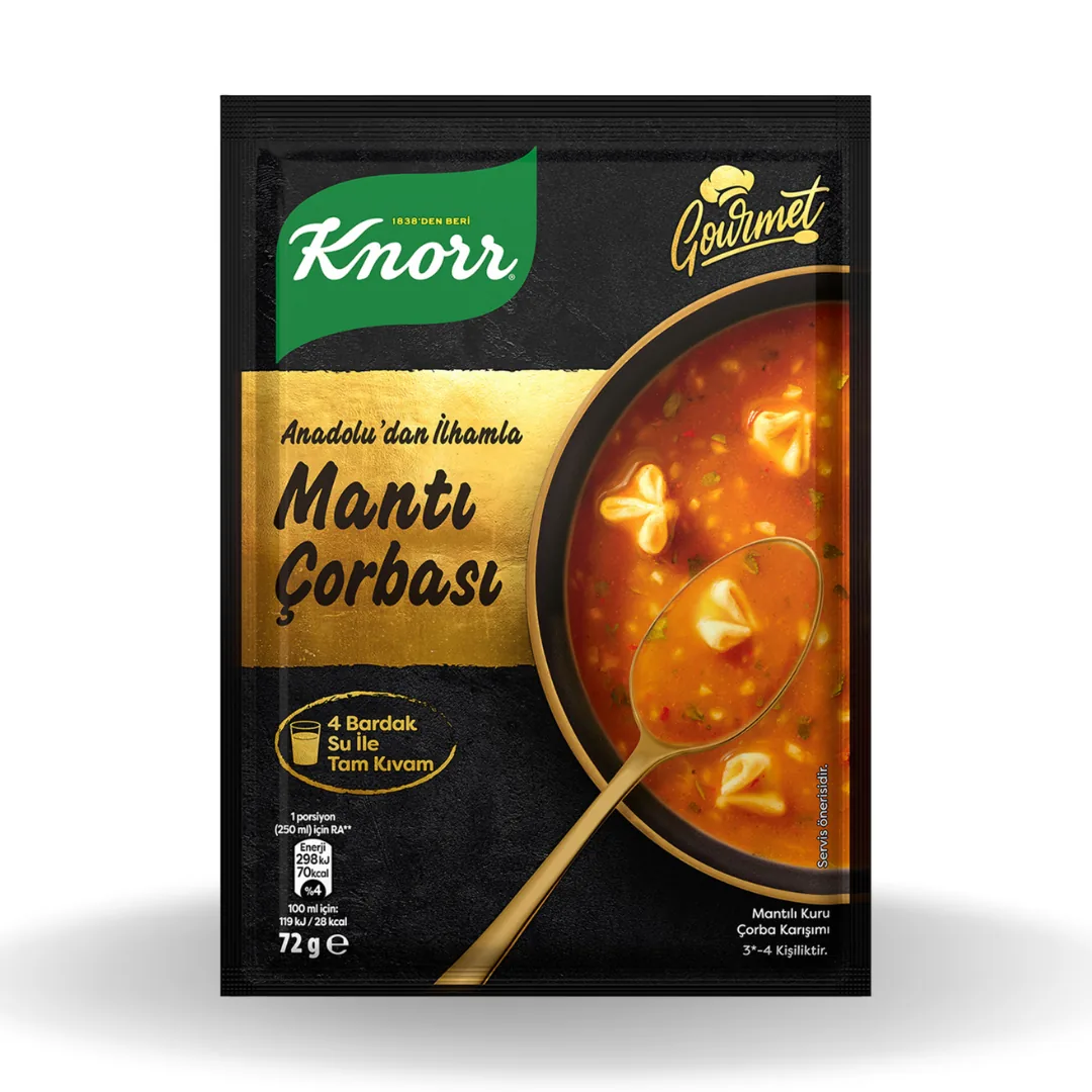 Knorr Gurme Mantı Çorbası 72 Gr