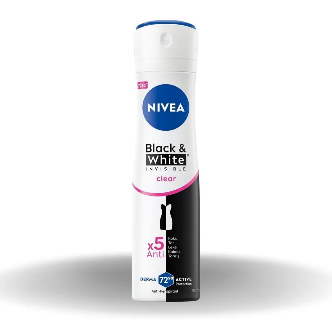 Nivea Deodorant Black&White Clear 150 Ml