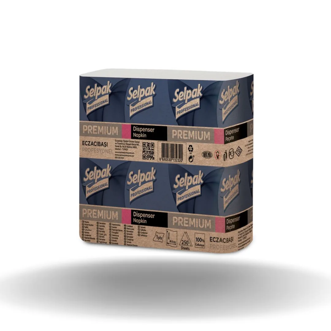 Selpak Pro Premium Dispenser Peçete 250'li Koli x18