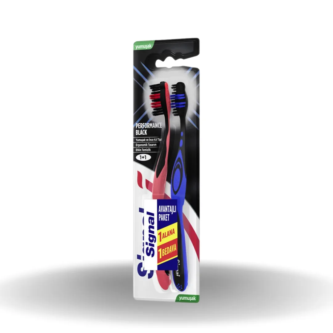 Signal Performance Black 1+1 Diş Fırçası