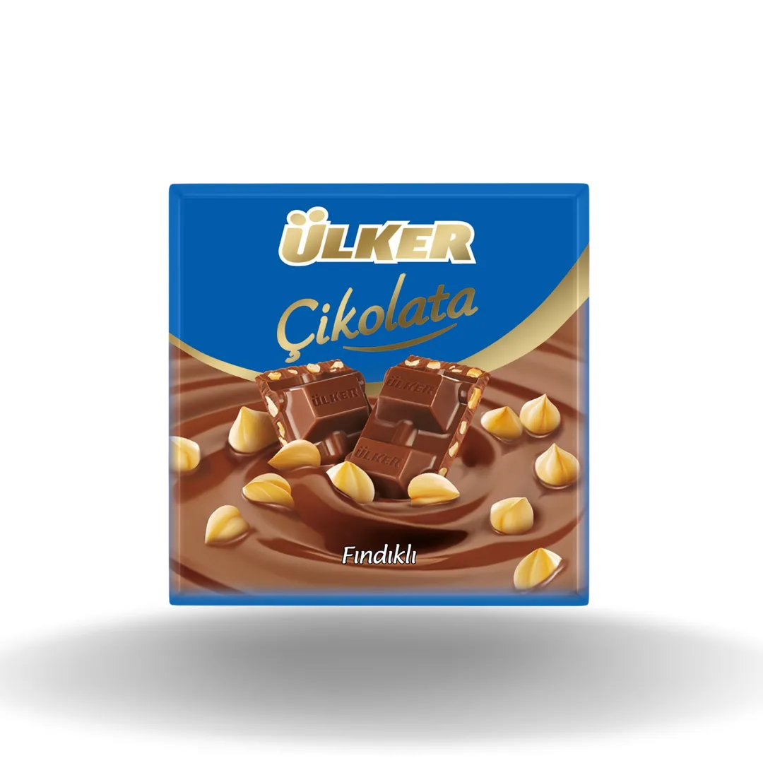 Ulker Kare Çikolata Fındıklı 60 Gr