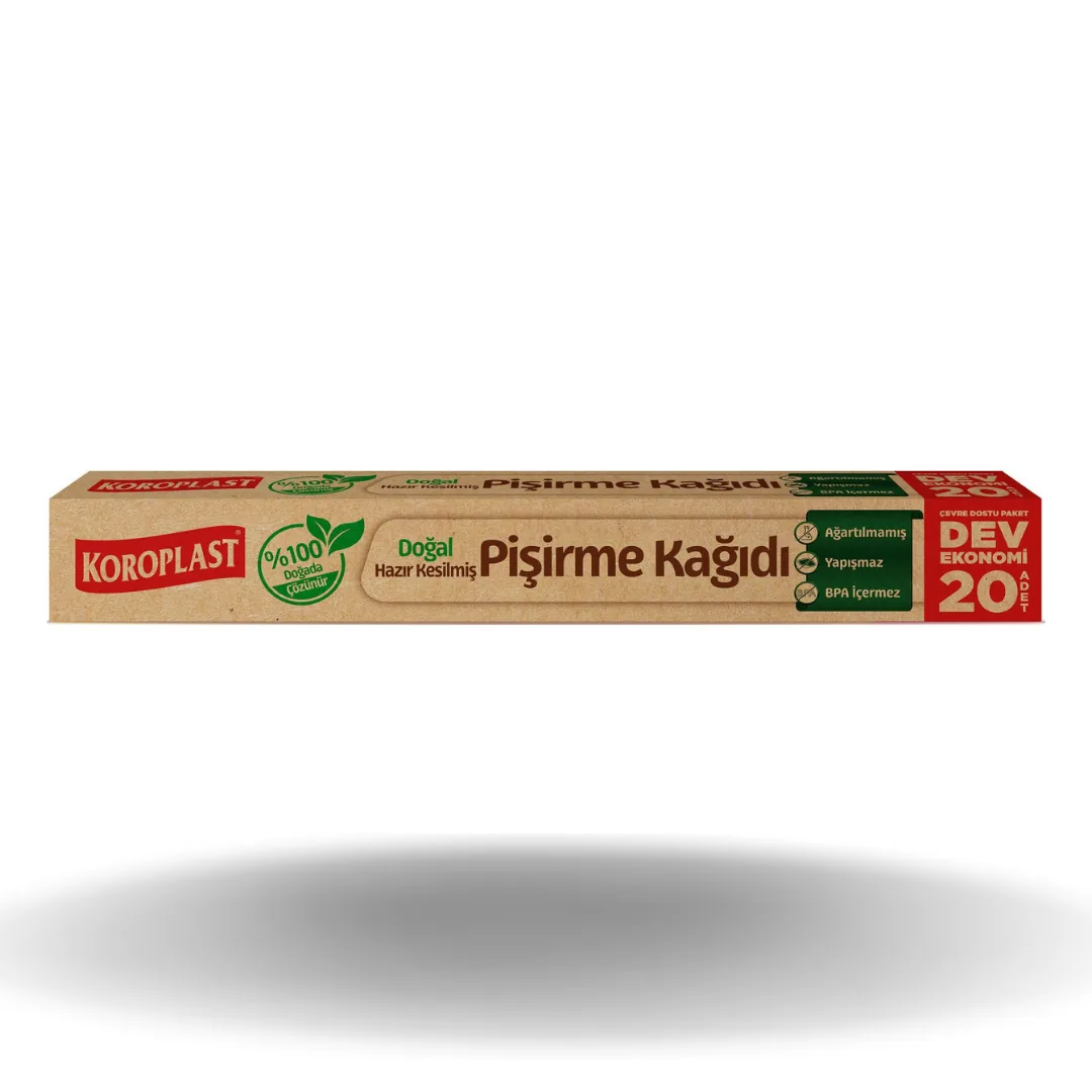 Koroplast Hazır Kesilmiş Pişirme Kağıdı Dev Ekonomi 20'li