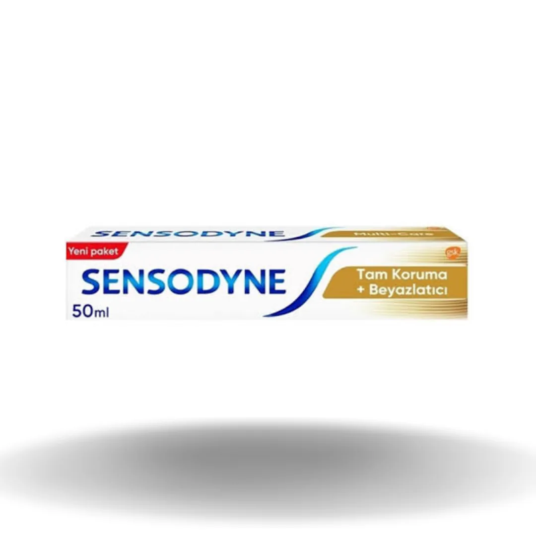 Sensodyne Tam Koruma Beyazlatıcı Diş Macunu (50 Ml + 50 Ml)