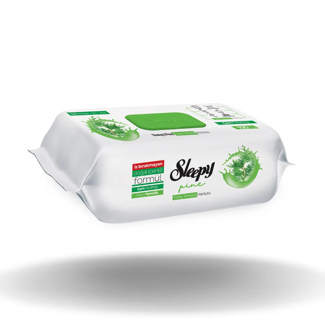 Sleepy Yüzey Temizlik Havlusu Çam Ferahlığı 100'Lü