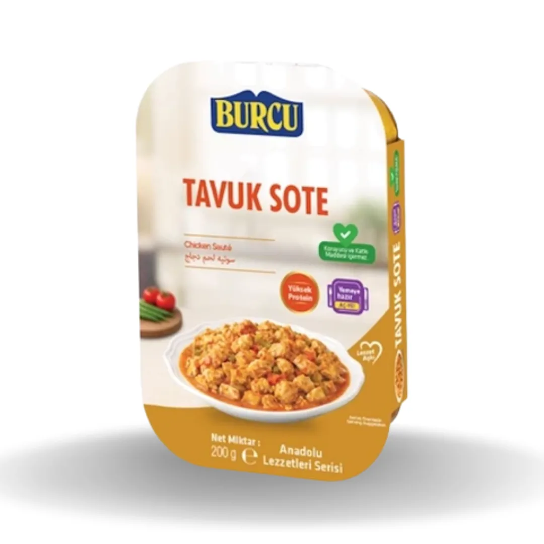 Burcu Hazır Yemek Tavuk Sote 200 Gr