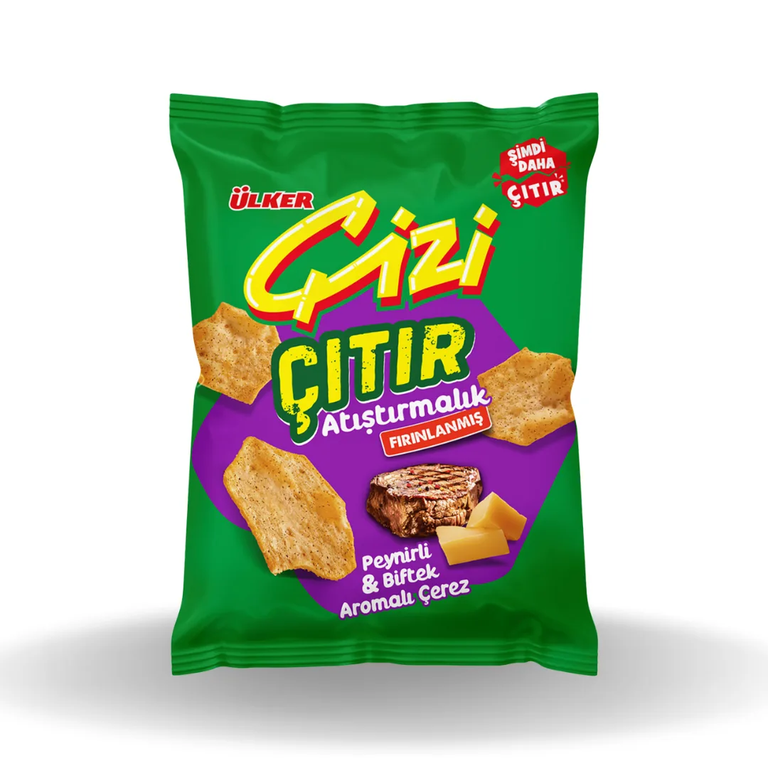 Ülker Çizi Çıtır Peynir- Biftek 50 Gr