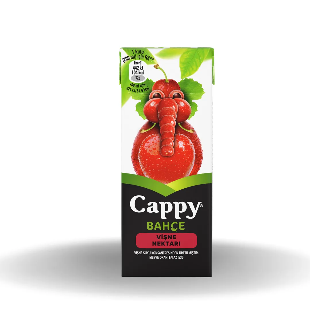Cappy Nektar Vişne 200 Ml Koli x27