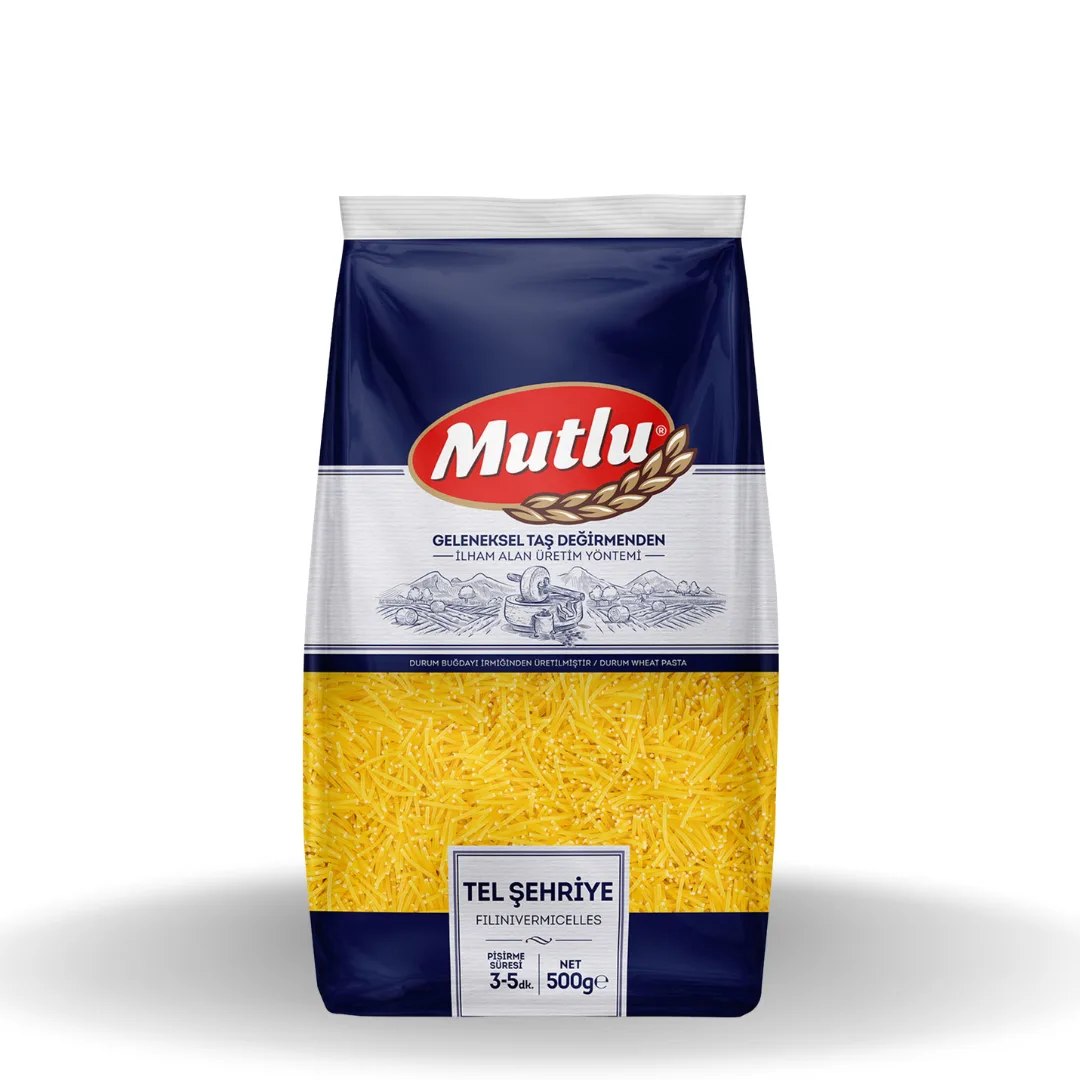 Mutlu Tel Şehriye Makarna 500 G