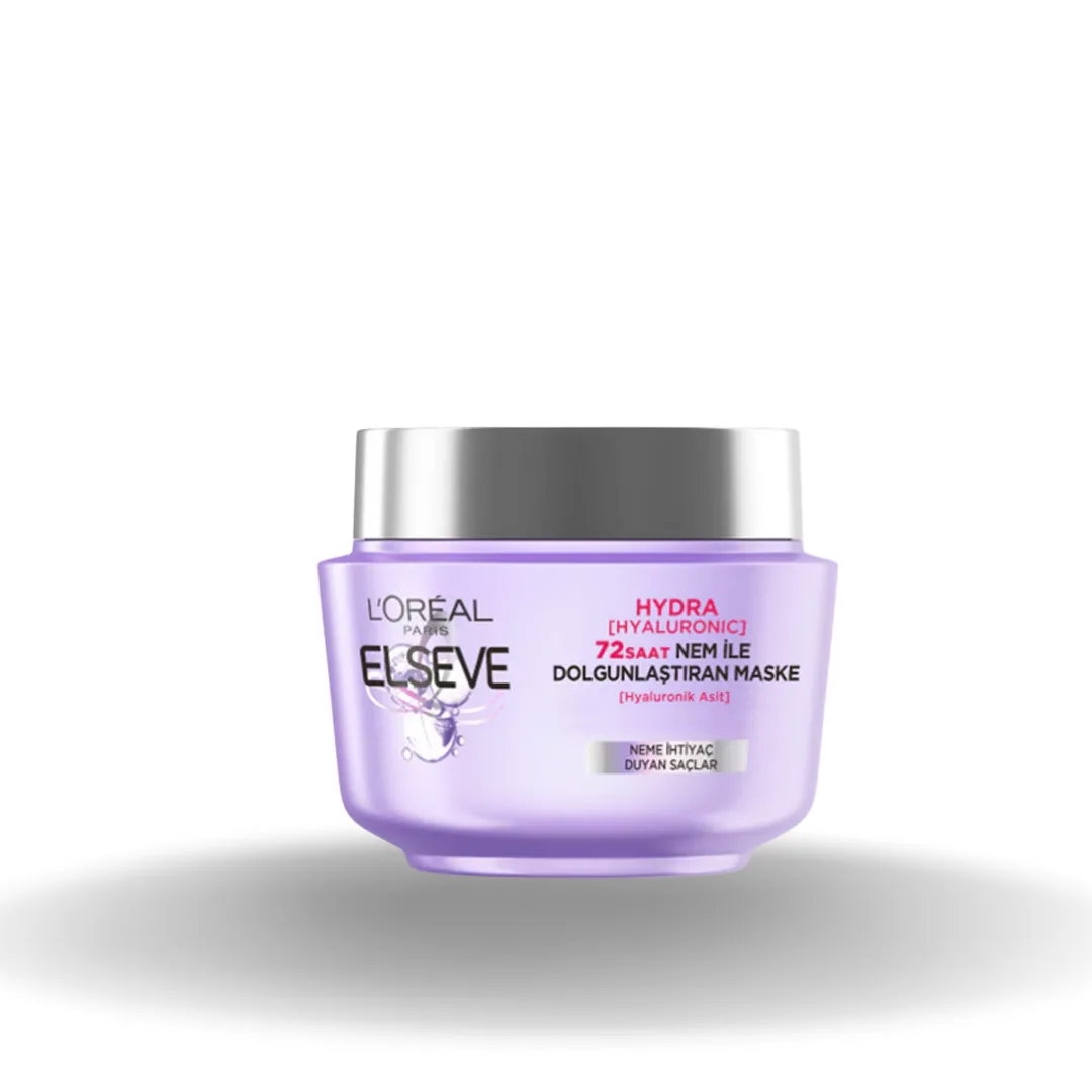 L'Oréal Paris Elseve Hydra Hyaluronic Nem ile Dolgunlaştıran Saç Maskesi 300 ml