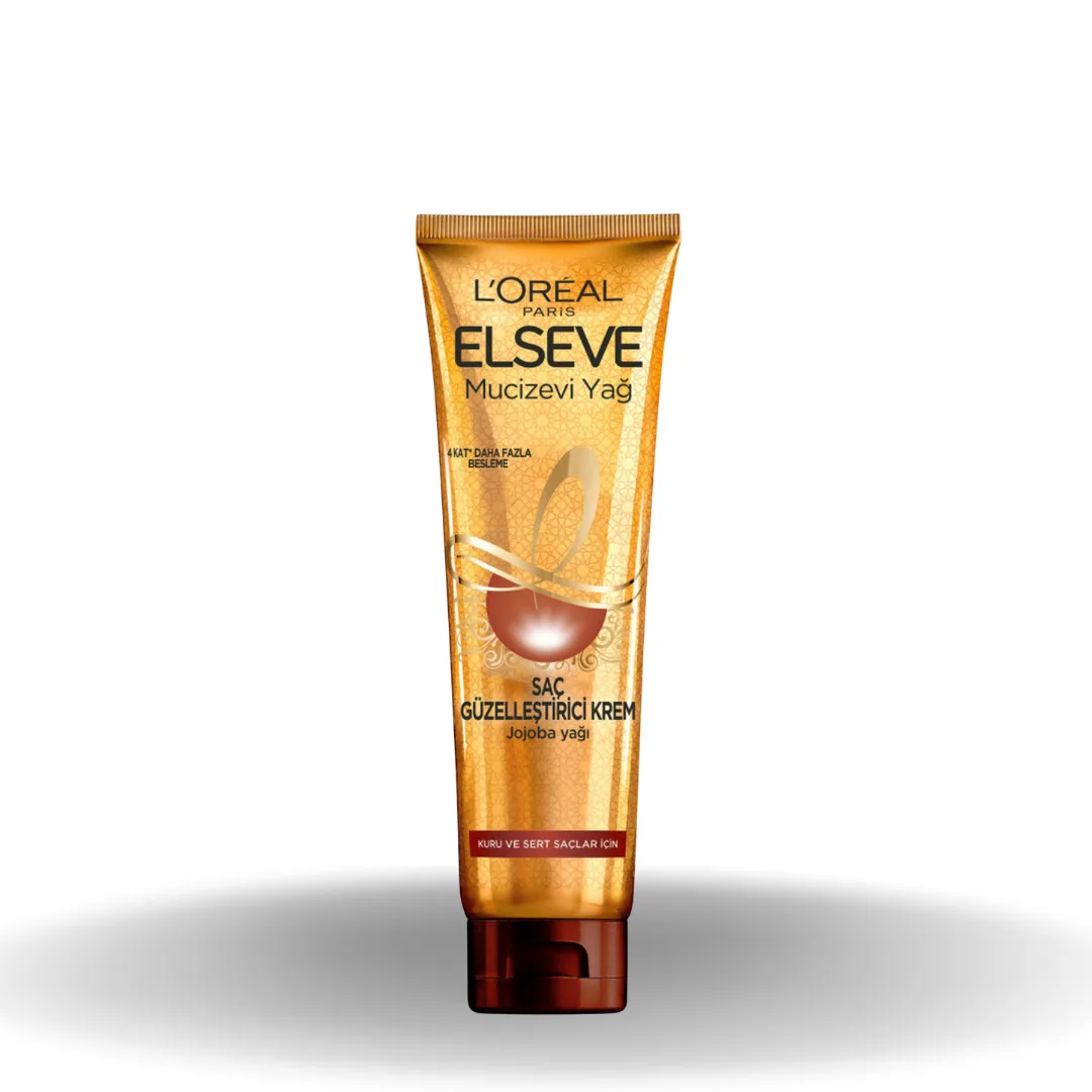 L'Oréal Paris Elseve Mucizevi Yağ Tüm Saç Tipleri İçin Saç Güzelleştirici Krem 150 ml