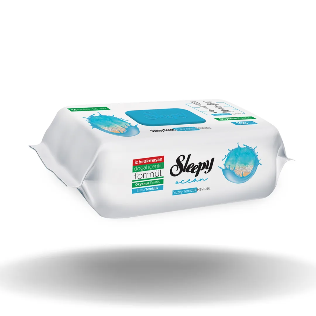 Sleepy Yüzey Temizlik Havlusu Okyanus Ferahlığı 100'lü