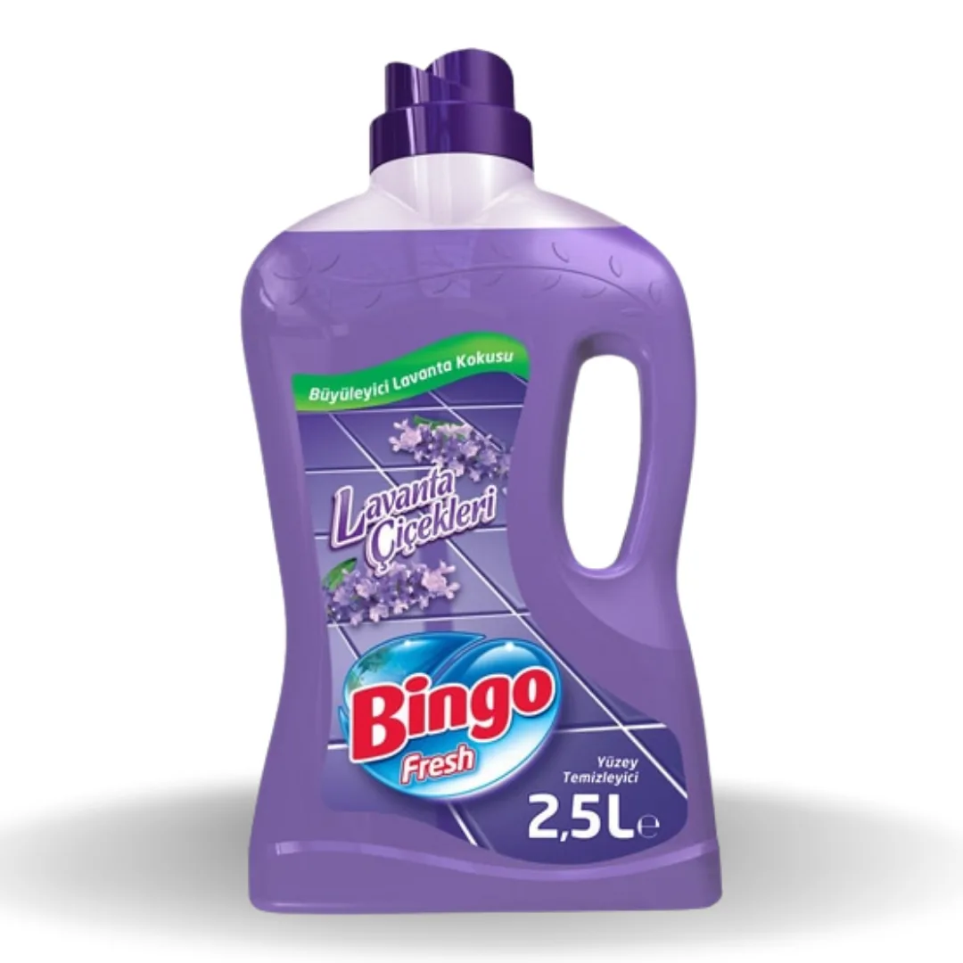 Bingo Fresh Lavanta Çiçekleri Yüzey Temizleyici 2.5 Lt